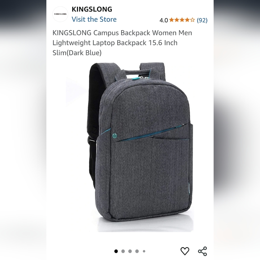 Kingslong Slim Backpack